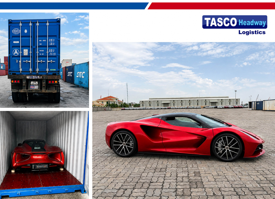 (Transportation of complete built-up (CBU) vehicles by container)