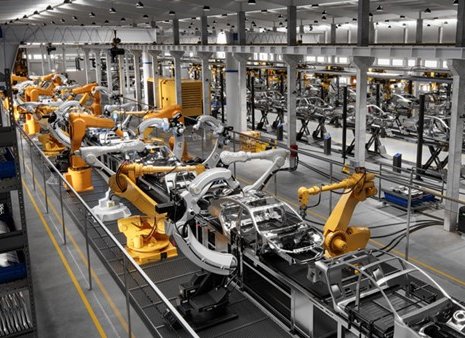 Automobile assembly production line